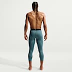 Mallas de fitness Dri-FIT de 3/4 para hombre Nike Pro