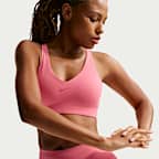 Brassière de sport rembourrée à maintien normal Nike Universa pour femme 