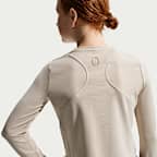 ナイキ MAVN ガールズ Dri-FIT リブ ロングスリーブ トップ