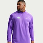 Playera de correr Nike Stride Dri-FIT de medio cierre para hombre