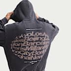 Sudadera con gorro sin cierre de tejido Fleece Nike Solo Swoosh