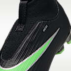 Nike Jr. Mercurial Superfly 11 Academy Little Kids' Multi-Ground High-Top Soccer Cleats
