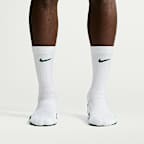 Nike Elite 2.0 Cushioned Crew Socks (1 Pair)