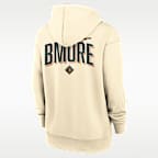 Baltimore Orioles Authentic Collection City Connect Women's Nike Therma MLB Pullover Hoodie