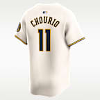 Jackson Chourio Milwaukee Brewers Men's Nike Dri-FIT ADV MLB Limited Jersey