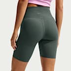 Nike Zenvy Cykelshorts med hög midja 20 cm för kvinnor