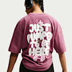 Playera Dri-FIT oversized para mujer Nike