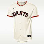 Jersey Nike de la MLB Replica local para niños talla grande Jung Hoo Lee San Francisco Giants Baseline