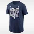 Tampa Bay Rays 2026 World Series Participant Men's Nike MLB T-Shirt