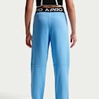 Joggers Dri-FIT para niña talla grande Nike Pro Fleece