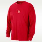 Detroit Pistons Standard Issue Men's Basketball Long-Sleeve Top
