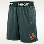 Shorts Nike Dri-FIT de la MLB para hombre Baltimore Orioles City Connect