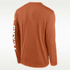 Texas Primetime Stack Legend Men's Nike Dri-FIT College Long-Sleeve T-Shirt
