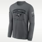 Tampa Bay Buccaneers Salute to Service Men's Nike NFL Long-Sleeve T-Shirt
