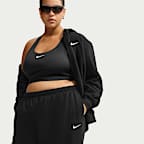 Nike Studio Fleece Medium Weight Women's Mid-Rise Wide-Leg Pants