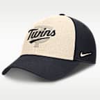 Gorra Nike Dri-FIT de la MLB ajustable para hombre Minnesota Twins Statement Club