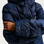 Giacca puffer ampia con cappuccio Therma-FIT Nike Sportswear "All Day Play" – Ragazzo/a