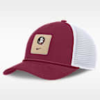 Gorra de rejilla universitaria Nike ajustable para hombre Florida State Sideline Gameday Rope