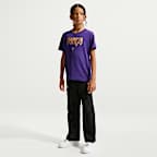 Playera de futbol Kobe para niños talla grande FC Barcelona visitante