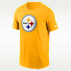 Playera Nike NFL para hombre Pittsburgh Steelers Logo Essential