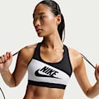 Nike Swoosh 女款中度支撐型襯墊運動內衣