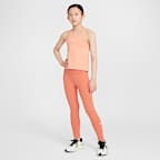 Camiseta de tirantes de cuello alto para niña Nike