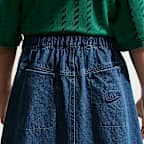 Nike Sportswear Older Kids' Denim Midi Skirt