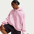 Sudadera con gorro sin cierre de tejido Fleece over-oversized para mujer Nike Sportswear Phoenix