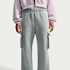 Nike Studio Fleece Medium Weight Women's Oversized High-Rise Cargo Pants
