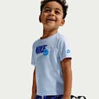 나이키 스포츠웨어 베이비 인 더 존 투피스 프린트 쇼츠 세트