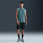 Shorts versátiles Dri-FIT de 18 cm 2 en 1 para hombre Nike Unlimited