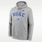 Sudadera con gorro sin cierre universitaria Nike para hombre Duke Legacy Arch Club
