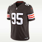 Myles Garrett Cleveland Browns Men's Nike Dri-FIT NFL Limited Football Jersey