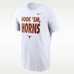 Texas Sideline Slogan Men's Nike Dri-FIT College Long-Sleeve T-Shirt