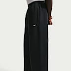 Nike Solo Swoosh fleecebukse med åpen fald til herre