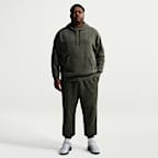 Pants de tejido Fleece con puño con efecto lavado para hombre Nike Sportswear Club