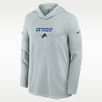 Detroit Lions Rivalries Collection Sideline Men's Nike Dri-FIT NFL Long-Sleeve Hooded Top