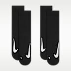 NikeCourt Multiplier Cushioned Crew tennissokken (2 paar)