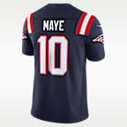Drake Maye New England Patriots Men's Nike Dri-FIT NFL Limited Jersey