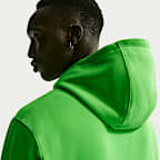 Sudadera con gorro sin cierre de tejido Fleece para hombre Nike Club