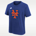 New York Mets Big Kids' Nike Baseball T-Shirt