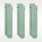 Meias de cano médio Nike Everyday Elevated (3 pares)