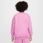 Sudadera oversized para niños talla grande Nike Sportswear Club Fleece