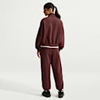Top oversize con zip a metà lunghezza Dri-FIT Nike 24.7 ImpossiblySoft – Donna