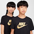 Playera para niños talla grande Nike Sportswear