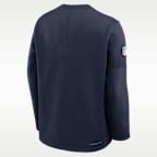 Dallas Cowboys Sideline Coaches Men's Nike Therma-FIT NFL Long-Sleeve T-Shirt