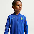 Survêtement de foot en maille Nike Dri-FIT Chelsea FC Strike pour enfant