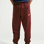 Conjunto de 2 piezas de sudadera de cuello redondo Frosted Futura para niños talla pequeña Nike Sportswear