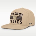 San Diego Padres Pro Men's Nike AeroBill MLB Adjustable Hat