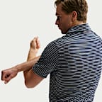 Polo de golf a rayas Dri-FIT para hombre Nike Velocity
